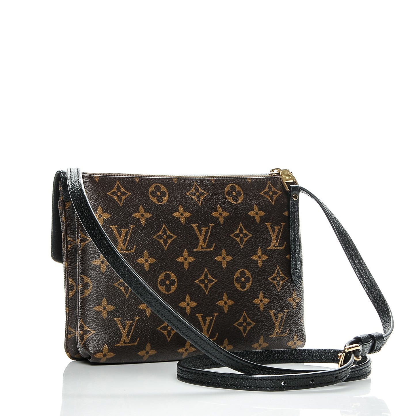 Monogram Twice Pochette Black