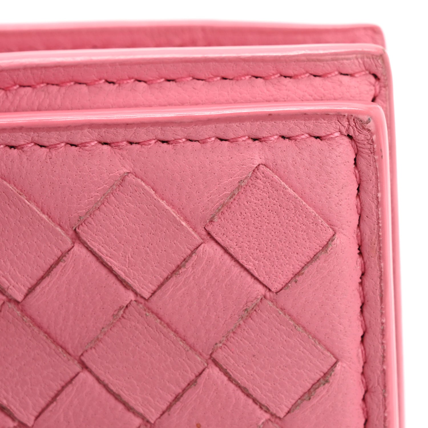 Bottega Veneta Nappa Intrecciato French Flap Wallet Watteau 10 of 15