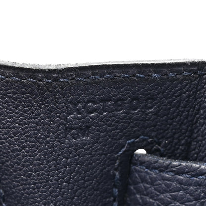 Hermes Togo Kelly Retourne 32 Bleu Nuit 7 of 12