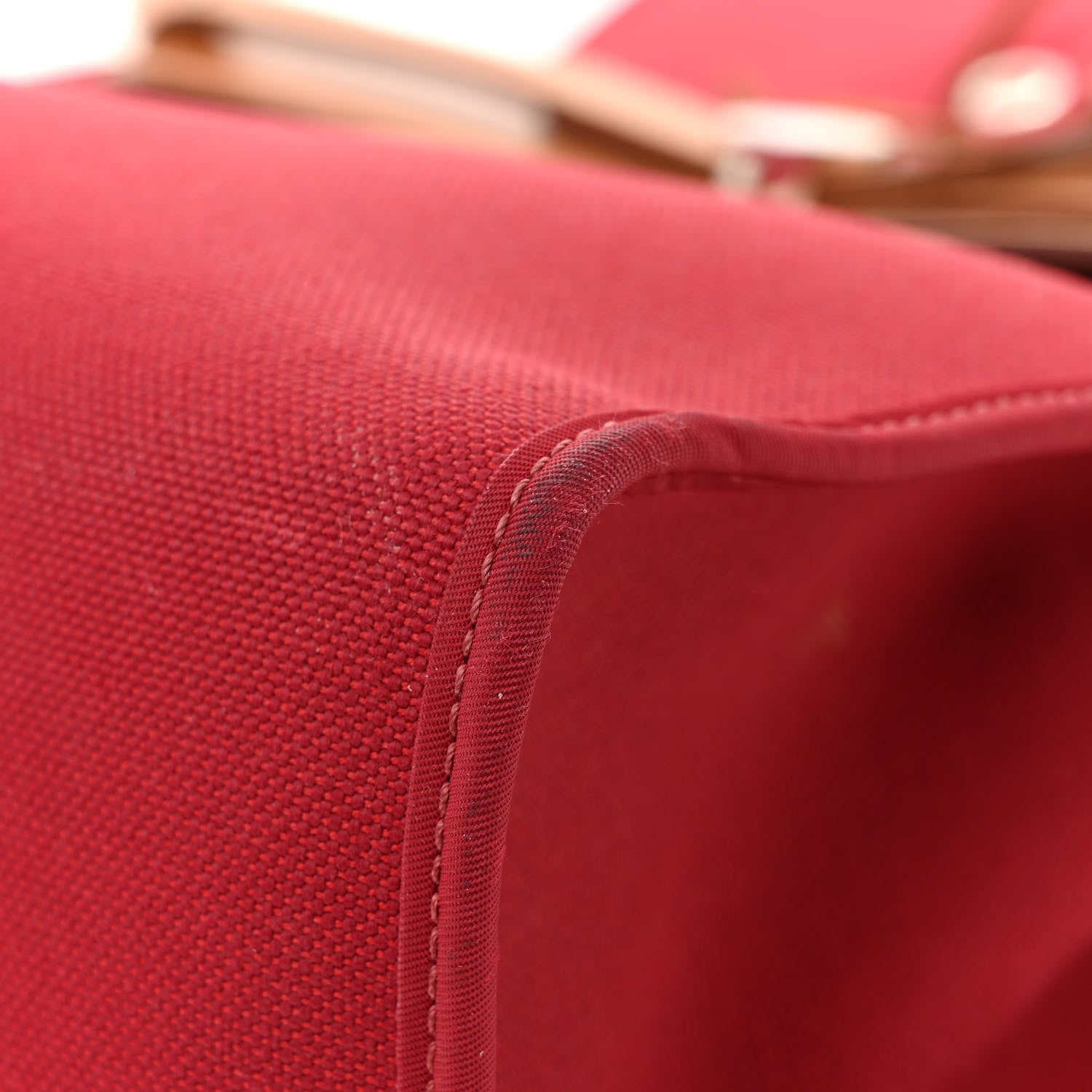 Hermes Vache Hunter Toile Herbag Zip 31 PM Rubis 14 of 15
