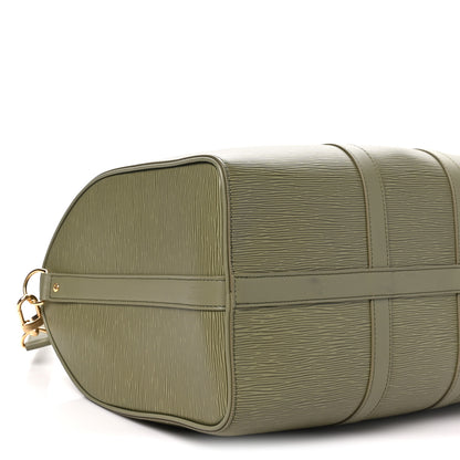 Louis Vuitton Epi Keepall Bandouliere 45 Khaki 7 of 8