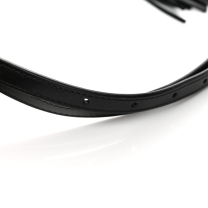 Saint Laurent Calfskin Matelasse Monogram Lou Belt Bag Black 14 of 15