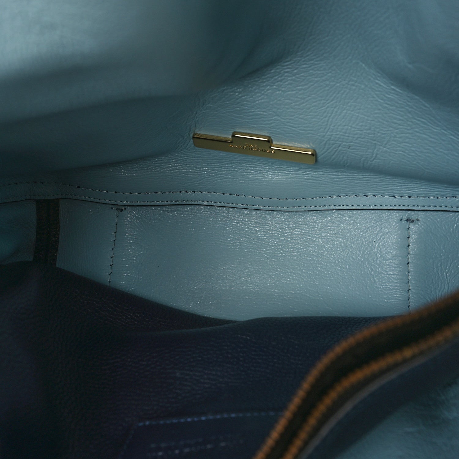 Marc Jacobs Grained Calfskin The Director Tote Blue Navy 6 of 10