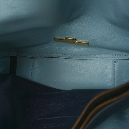 Marc Jacobs Grained Calfskin The Director Tote Blue Navy 6 of 10