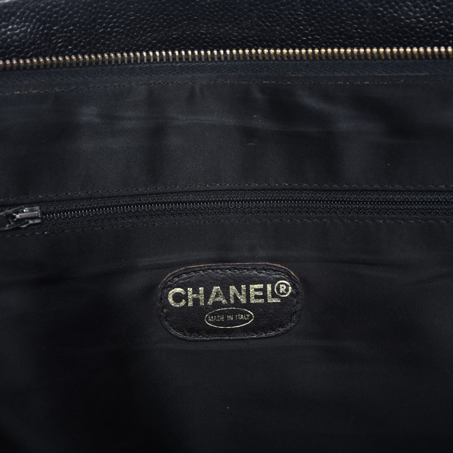 Chanel Caviar Shoulder Bag Black 7 of 12