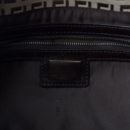 Fendi Zucchino Shoulder Bag Brown 8 of 10