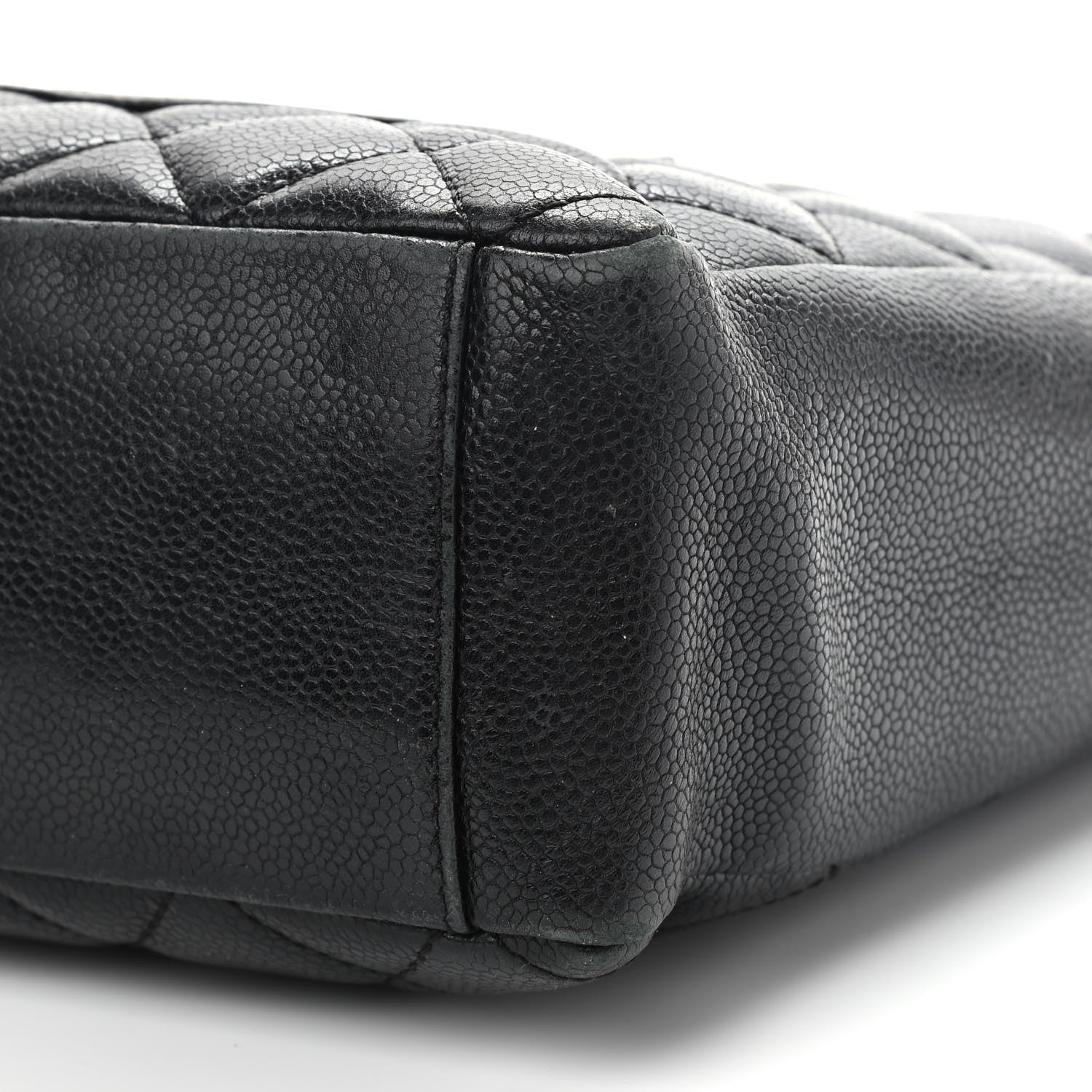 Chanel Caviar Quilted Petit Shopping Tote PST Black 17 of 17