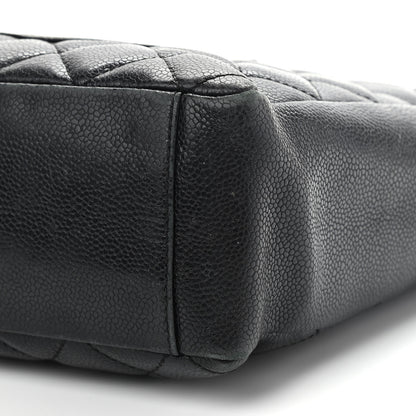 Chanel Caviar Quilted Petit Shopping Tote PST Black 17 of 17