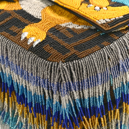 Fendi X FRGMT X POKEMON Beaded FF Fringe Baguette Multicolor 9 of 9