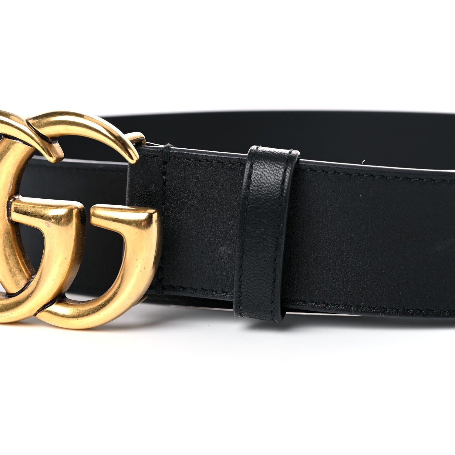 Gucci Calfskin Double G 40mm Belt 70 28 Black 9 of 10