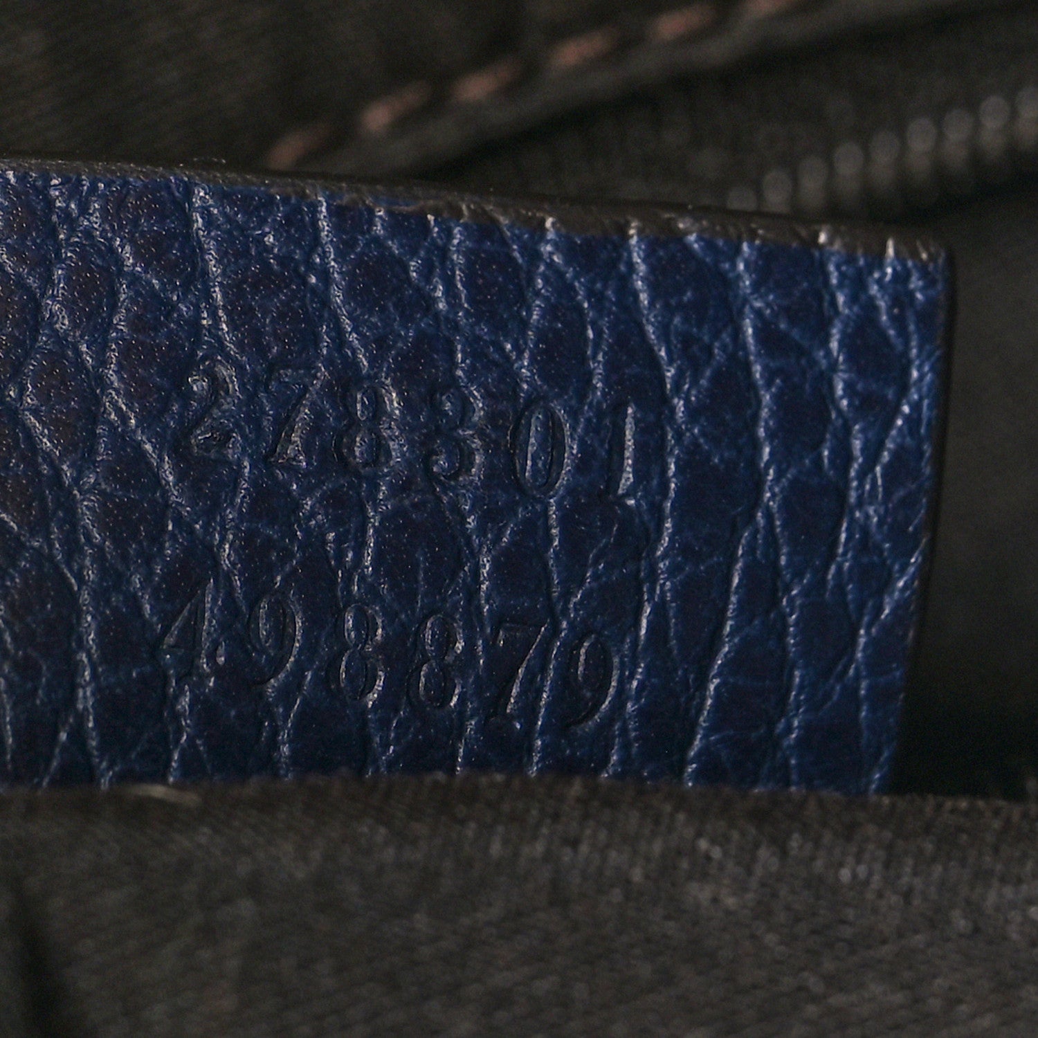 Gucci Crystal Monogram Messenger Bag Navy 7 of 10