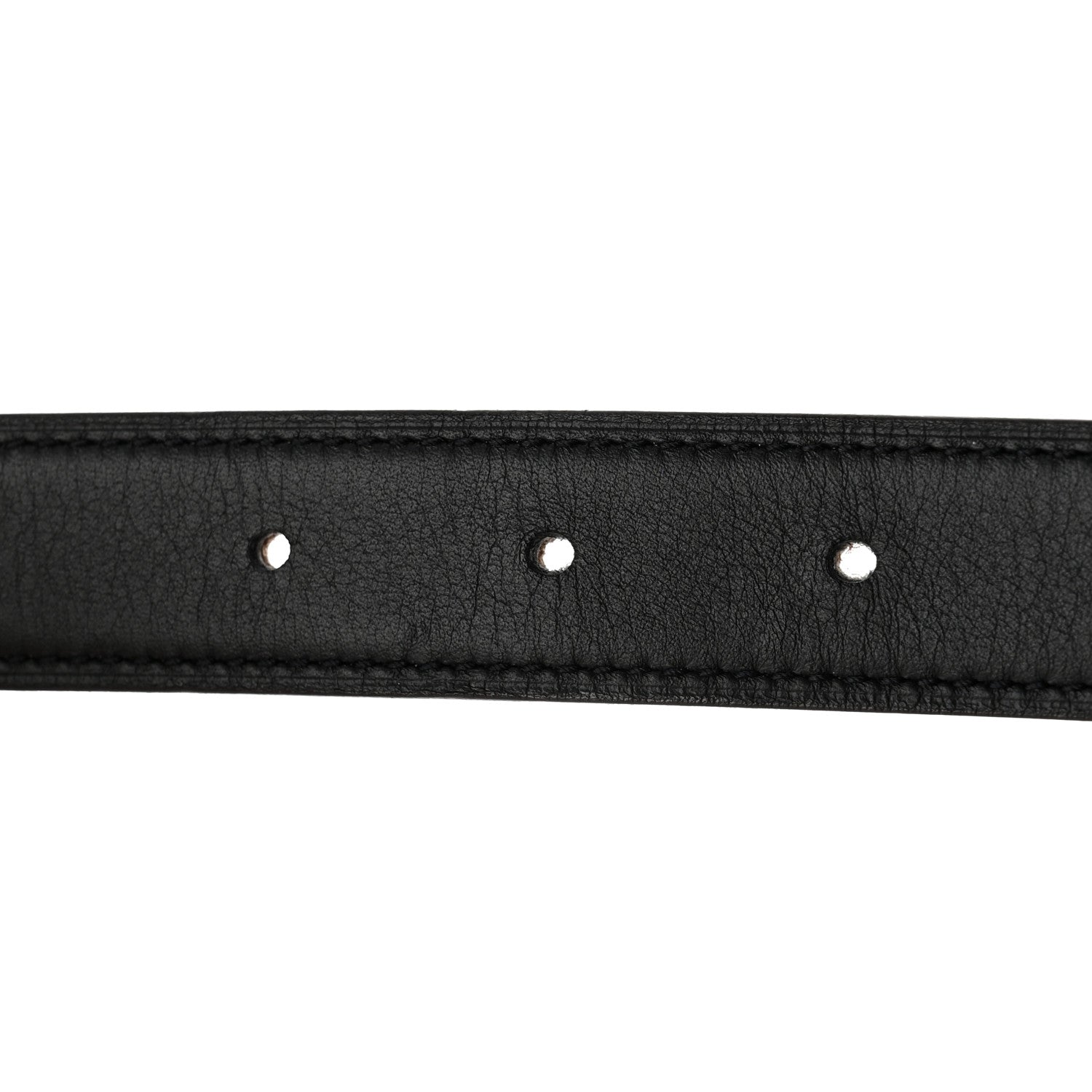 Hermes Swift Epsom 24mm Gamma Belt 90 Black Etoupe 6 of 10