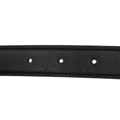 Hermes Swift Epsom 24mm Gamma Belt 90 Black Etoupe 6 of 10