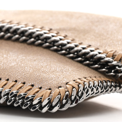 Stella McCartney Shaggy Deer Falabella Fold Over Clutch Redwood 9 of 9