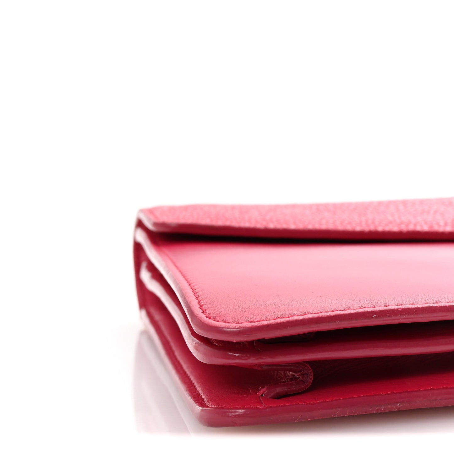 Calfskin Galuchat Serpenti Forever Shoulder Bag Pink