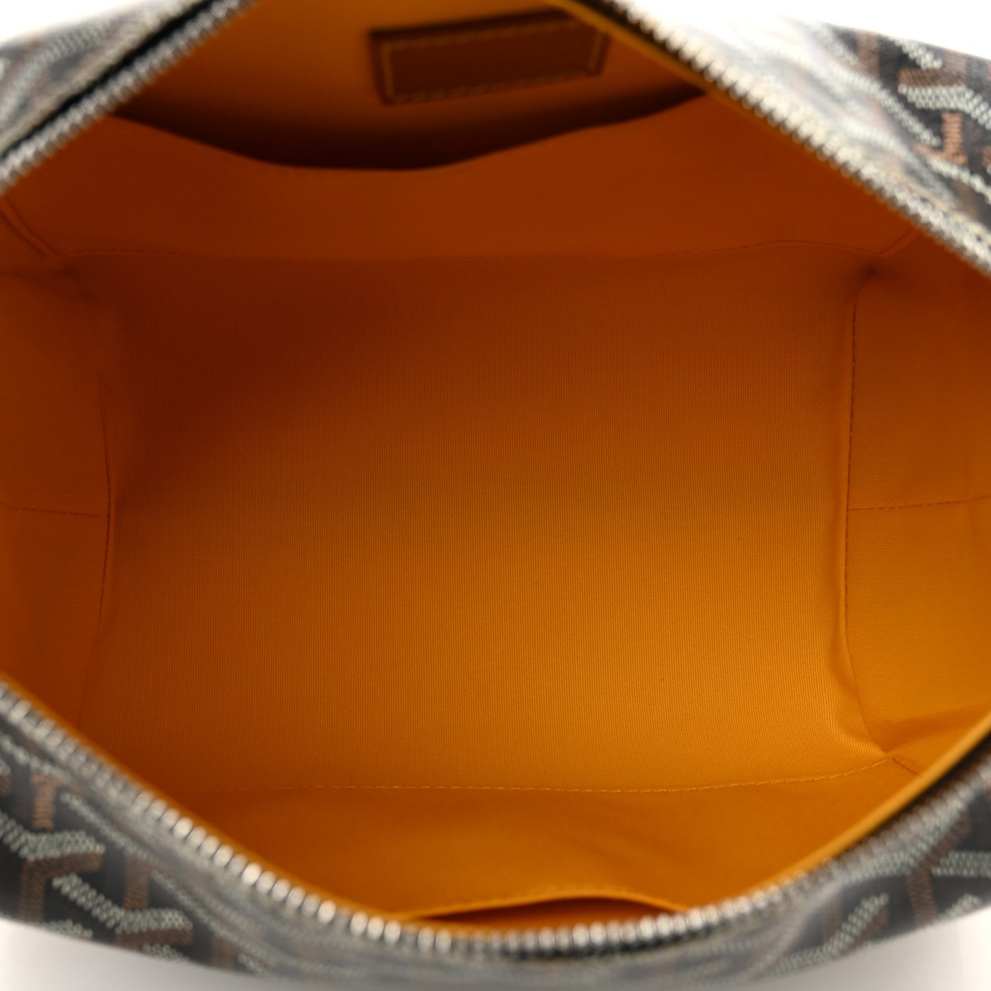 Goyardine Boeing 25 Trousse de Toilette Black Gold