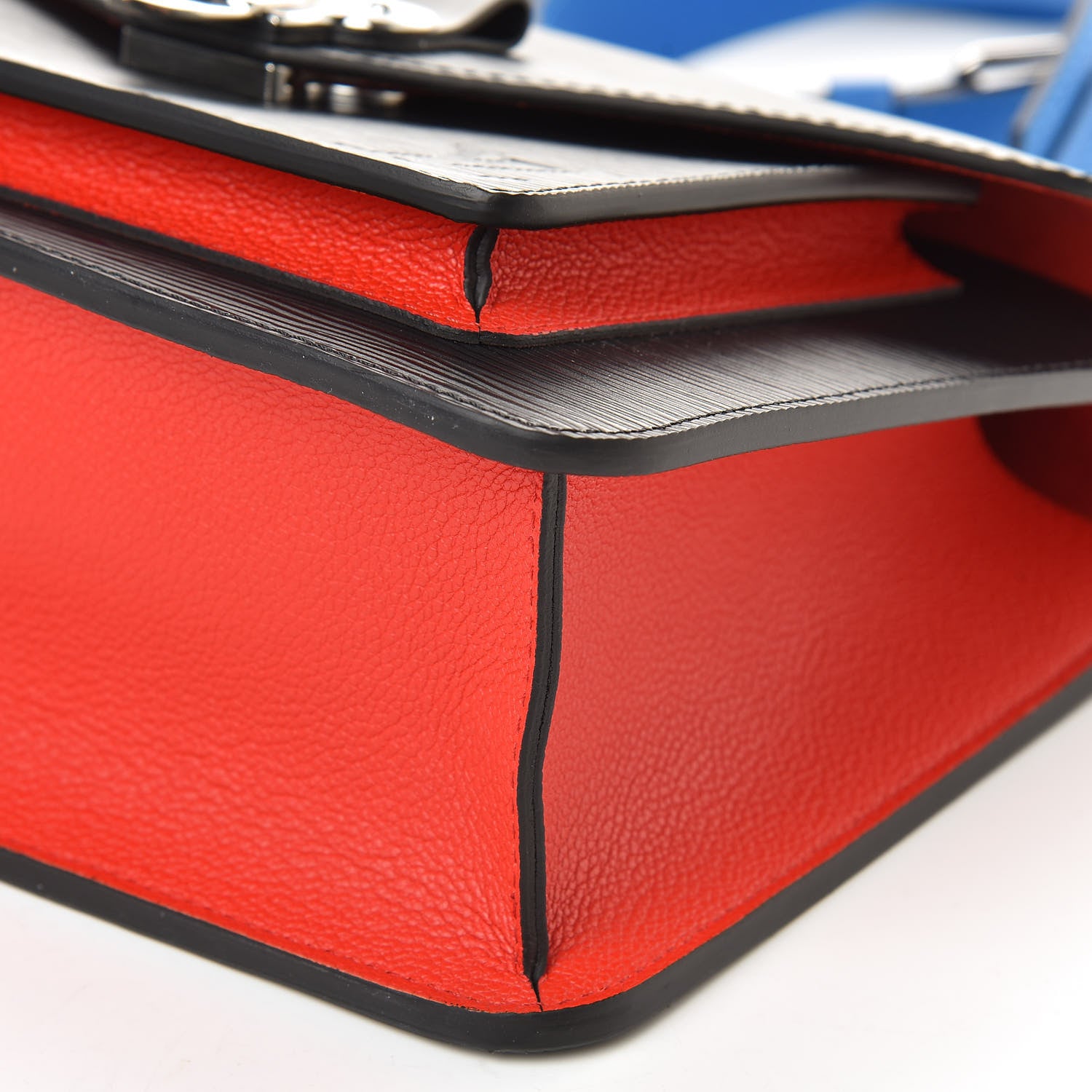 Louis Vuitton Epi Neo Monceau Black Coquelicot Blue Roi Safran 9 of 9