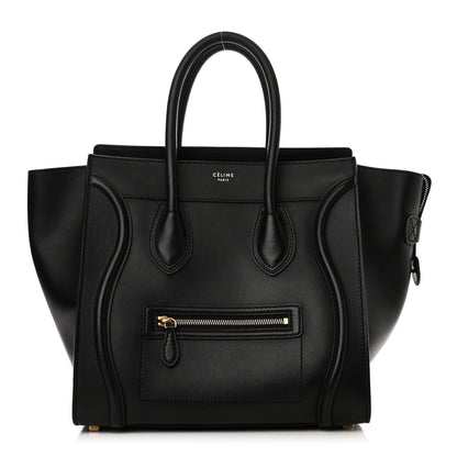 Celine Smooth Calfskin Mini Luggage Black 1 of 9