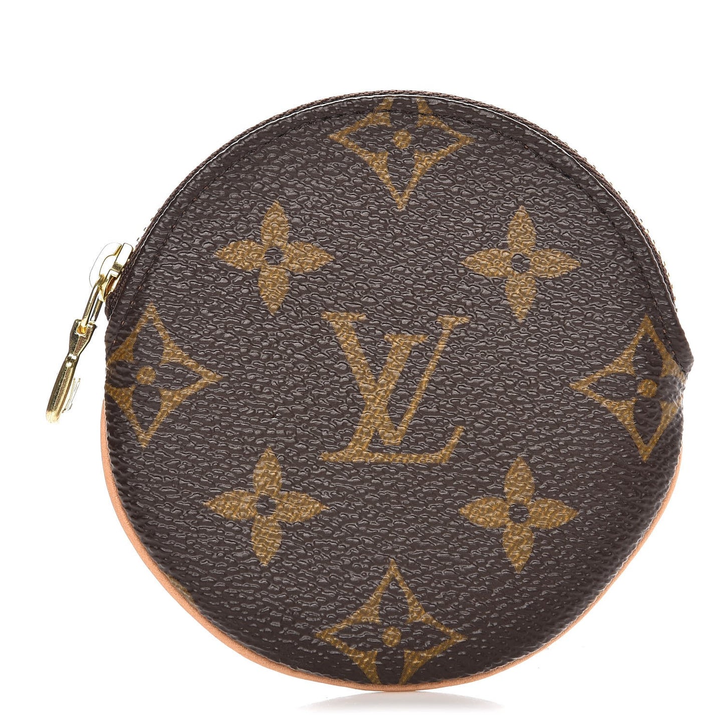 Monogram Round Coin Purse