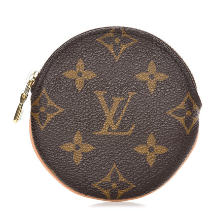 Louis Vuitton Monogram Round Coin Purse 1 of 8