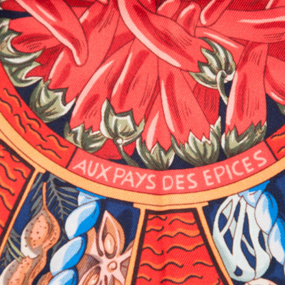 Hermes Silk Aux Pays Des Epices Scarf 90 7 of 8
