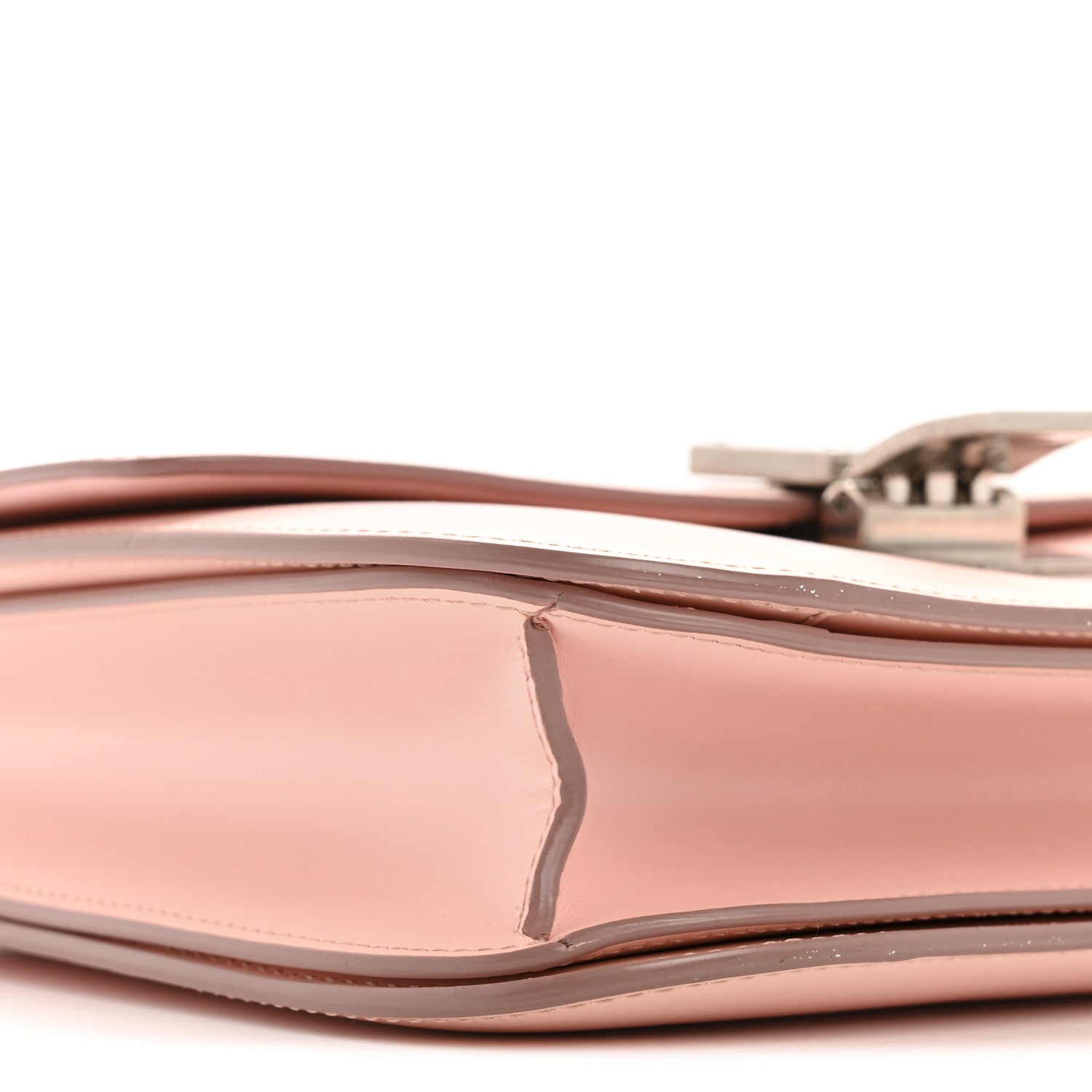 Celine Smooth Calfskin Medium Classic Box Flap Bag Pink 1809926