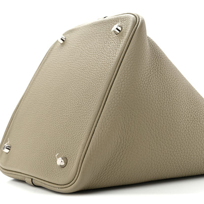Hermes Taurillon Clemence Picotin Lock 22 MM Sauge 10 of 12