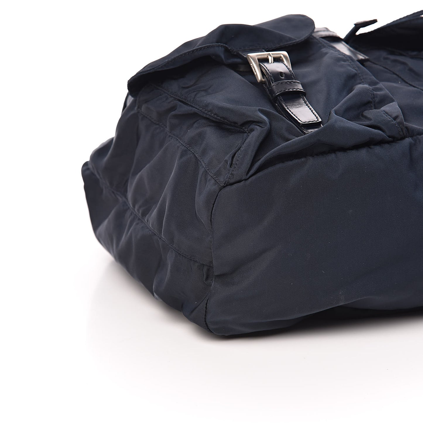 Nylon Vela Medium Backpack Bluette
