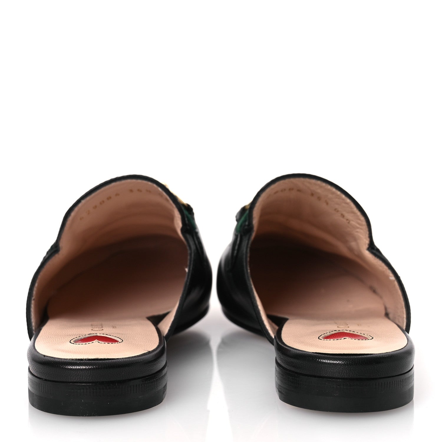 Gucci Calfskin Womens Princetown Slippers 35.5 Black 6 of 15