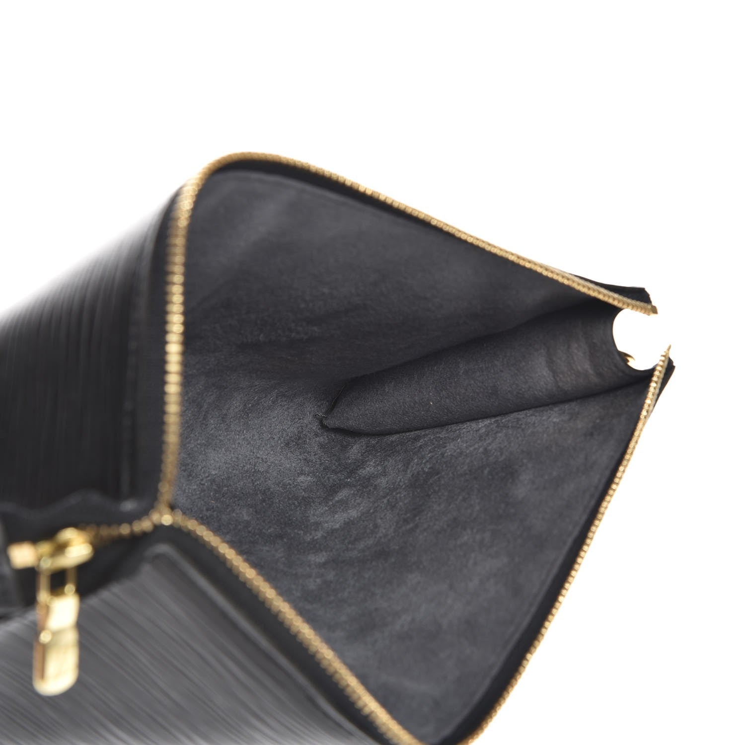 Louis Vuitton Epi Pochette Accessories 24 Black 5 of 8