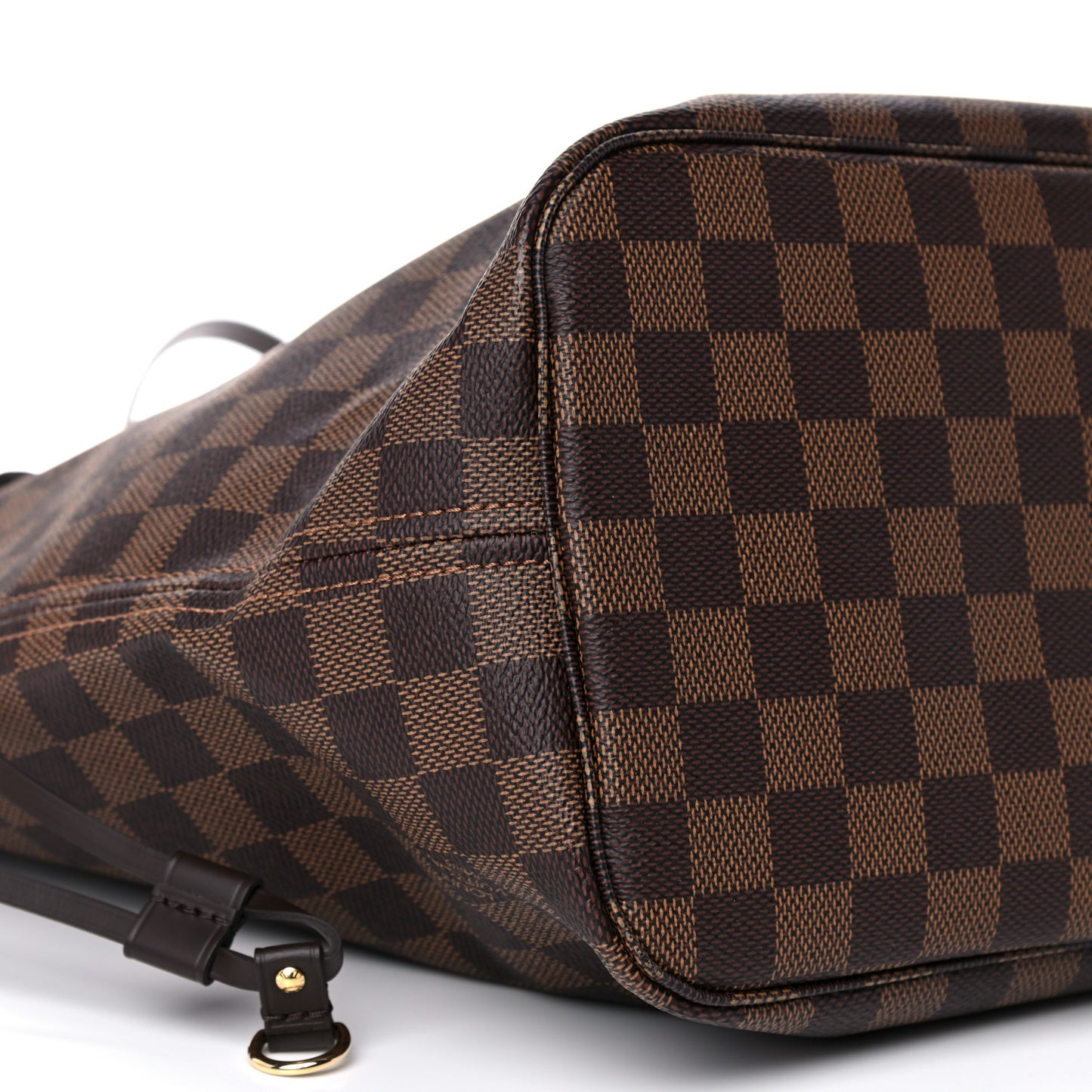 Damier Ebene Neo Neverfull MM Rose Ballerine