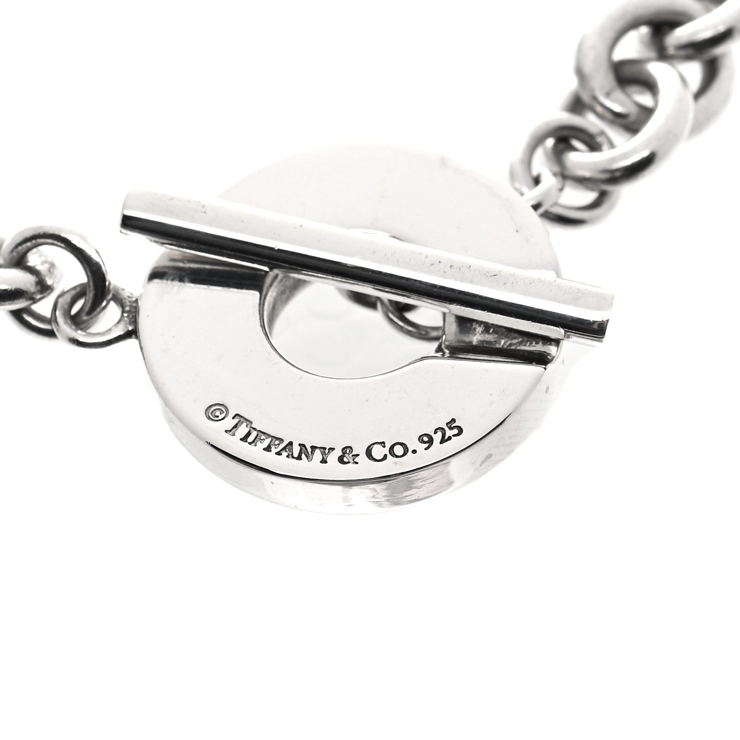 Tiffany Sterling Silver 1837 Toggle Bracelet 5 of 6