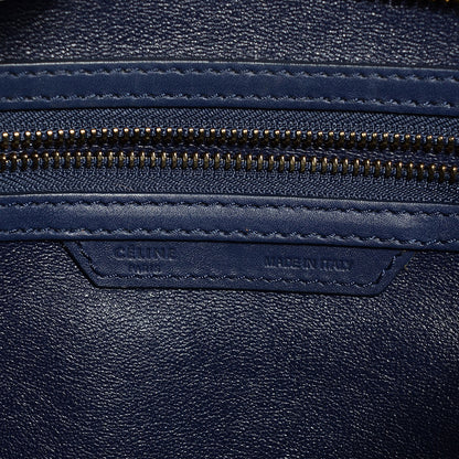 Celine Smooth Calfskin Mini Luggage Ink 6 of 8