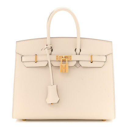 Hermes Epsom Birkin Sellier 25 Craie 1 of 12