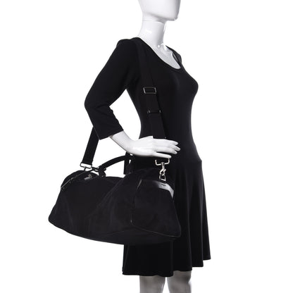 Saint Laurent Corduroy Andy Duffle Bag Black 2 of 9