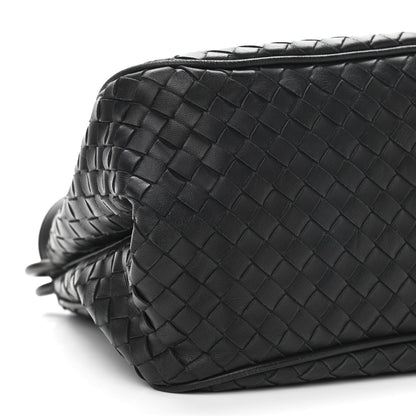 Bottega Veneta Nappa Intrecciato Shoulder Bag Black 10 of 10