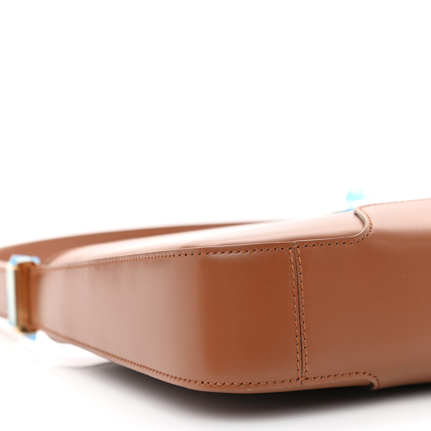 Smooth Calfskin TB Shoulder Bag Warm Tan