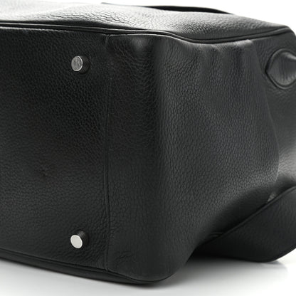 Hermes Taurillon Clemence Lindy 34 Black 9 of 12