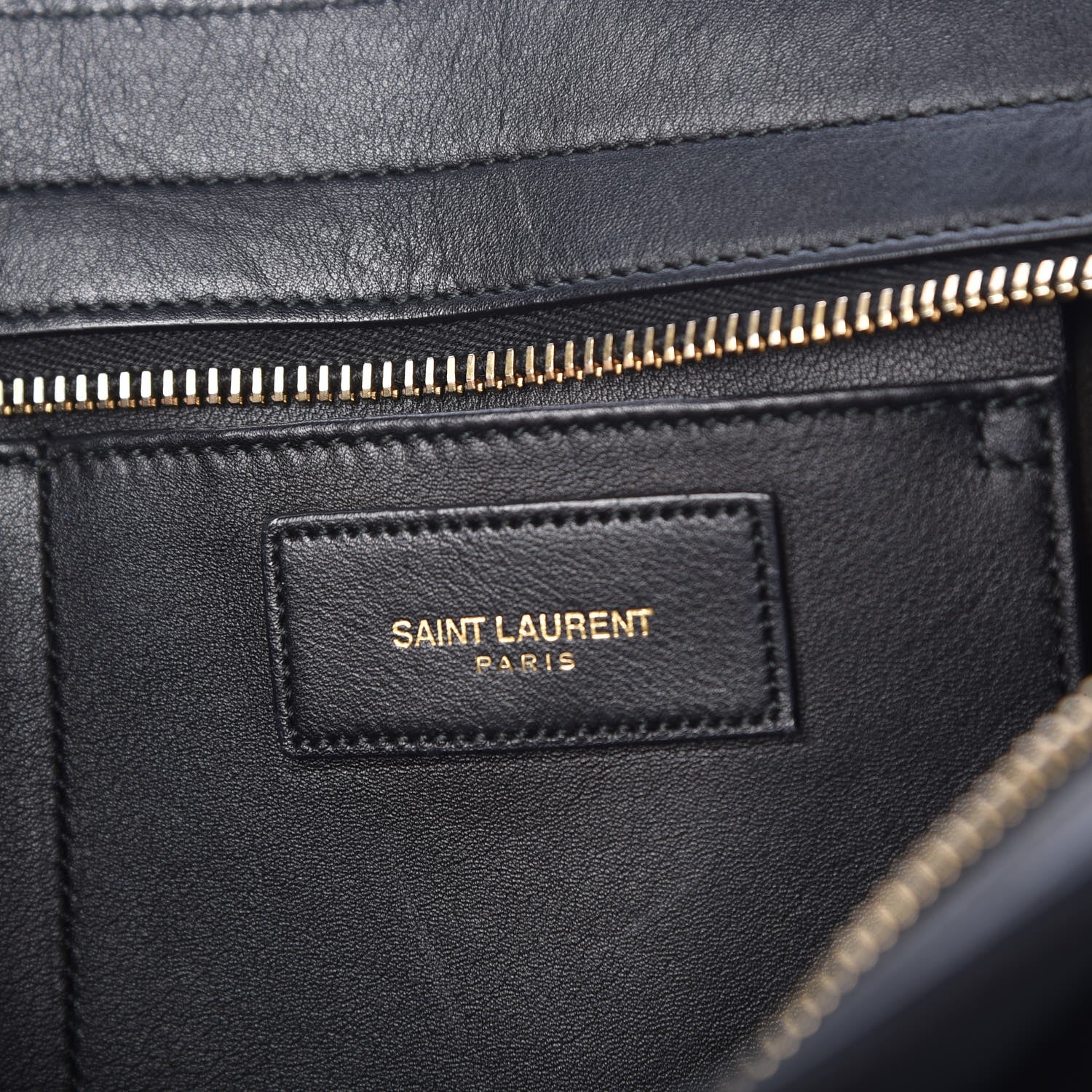 Saint Laurent Calfskin Small Classic Y Cabas Black 10 of 12