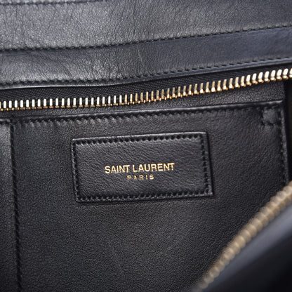 Saint Laurent Calfskin Small Classic Y Cabas Black 10 of 12