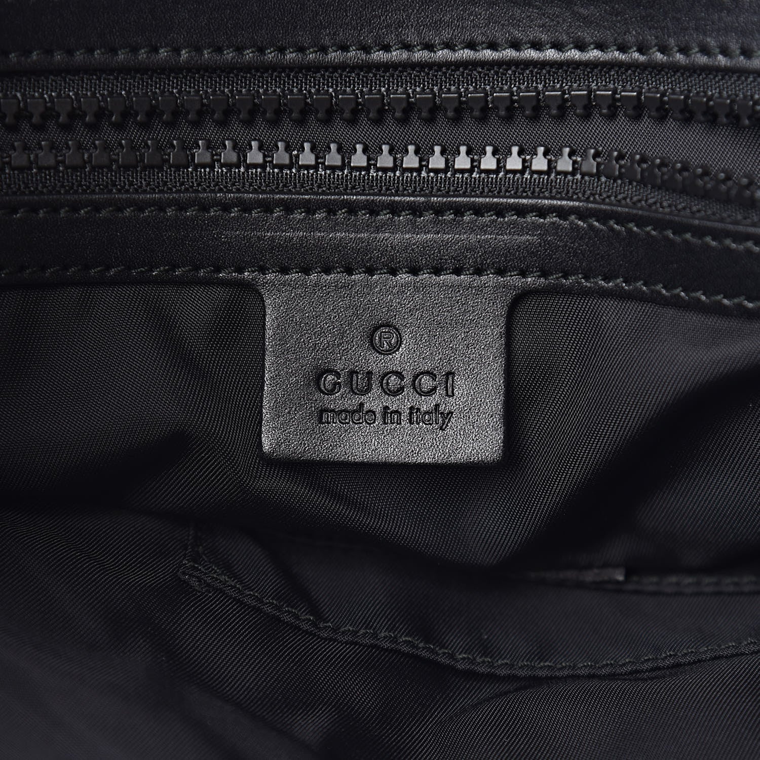 Gucci Techno Canvas GucciGhost Double Buckle Backpack Blue Agata Hibiscus Red 6 of 11