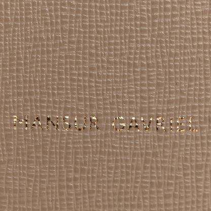 Mansur Gavriel Saffiano Mini Mini Bucket Bag Beige 6 of 10