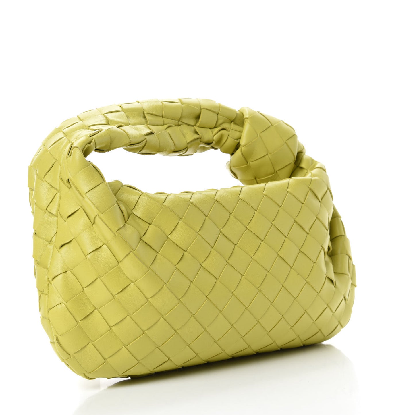 Nappa Intrecciato Mini Jodie Kiwi