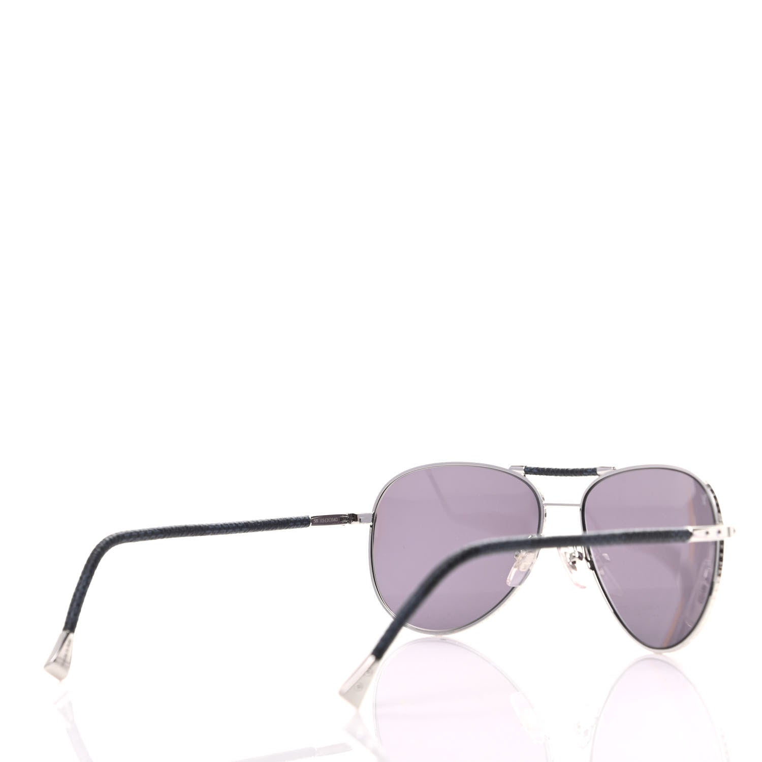 Louis Vuitton Damier Graphite Conspiration Pilote Sunglasses Z0659U 4 of 8