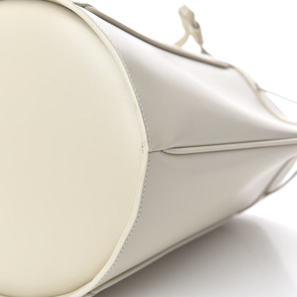 Saint Laurent Smooth Calfskin Medium Talitha Bucket Bag Vintage White 9 of 9