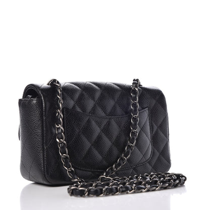 Chanel Caviar Quilted Mini Rectangular Flap Black 3 of 8