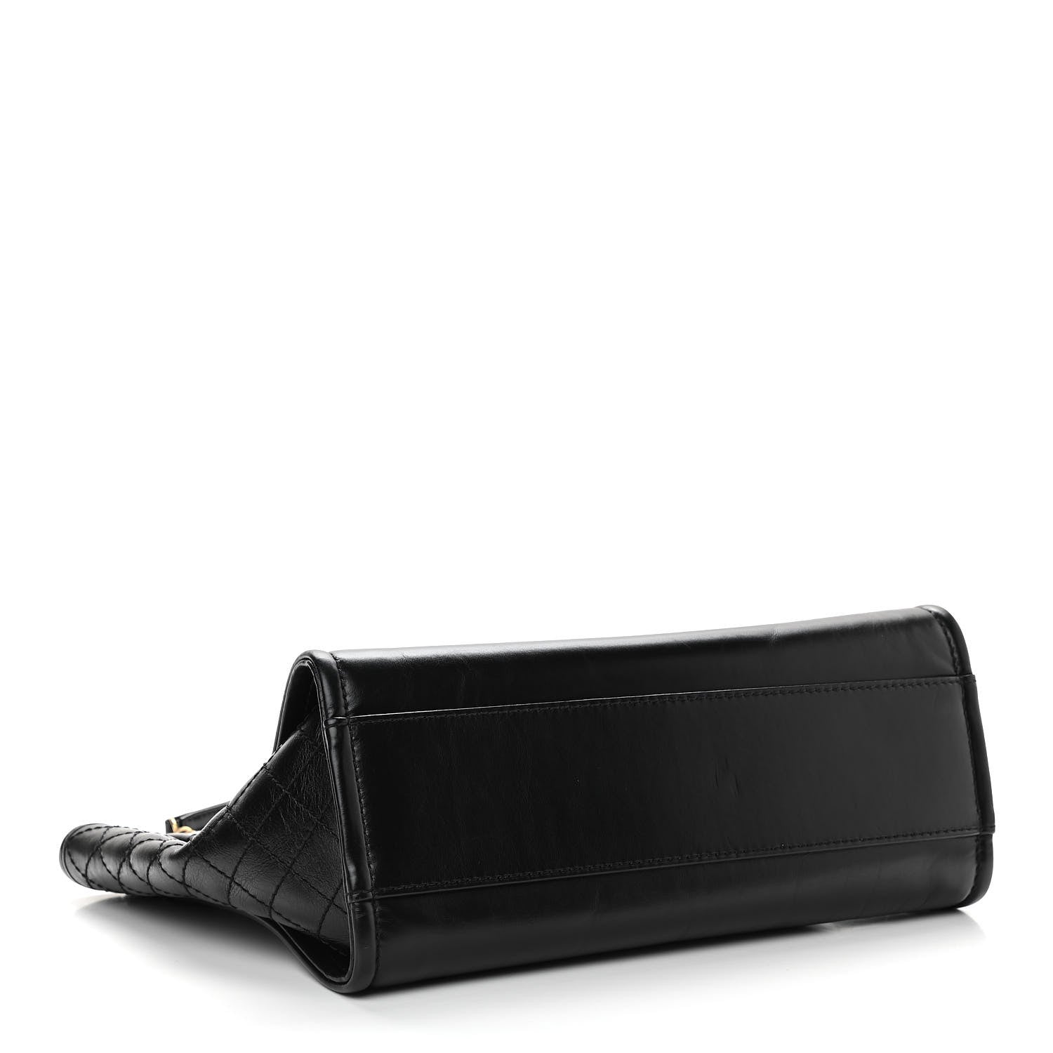 Chanel Aged Calfskin Small Charms Deauville Tote Black 5 of 12