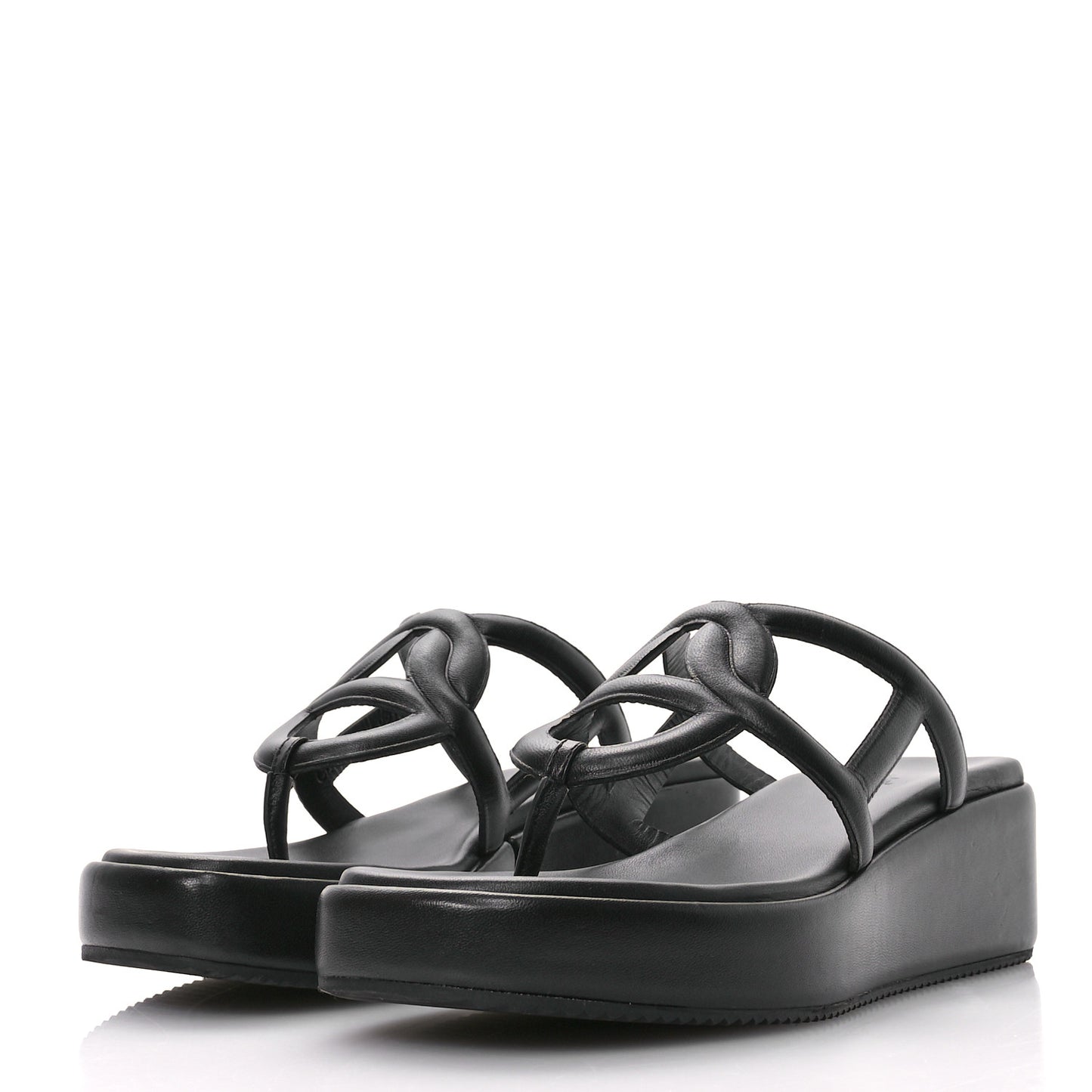 Nappa Gipsy Sandals 39 Black