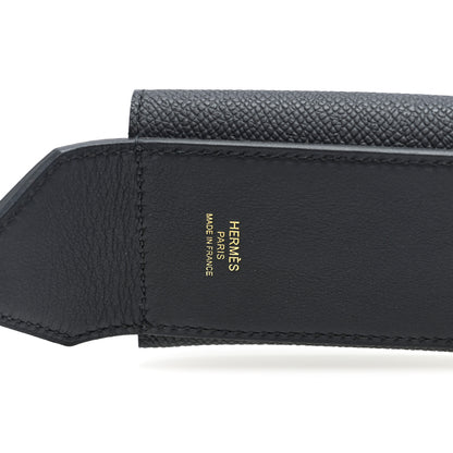 Hermes Swift Epsom Pocket Kelly Shoulder Strap Black 3 of 5