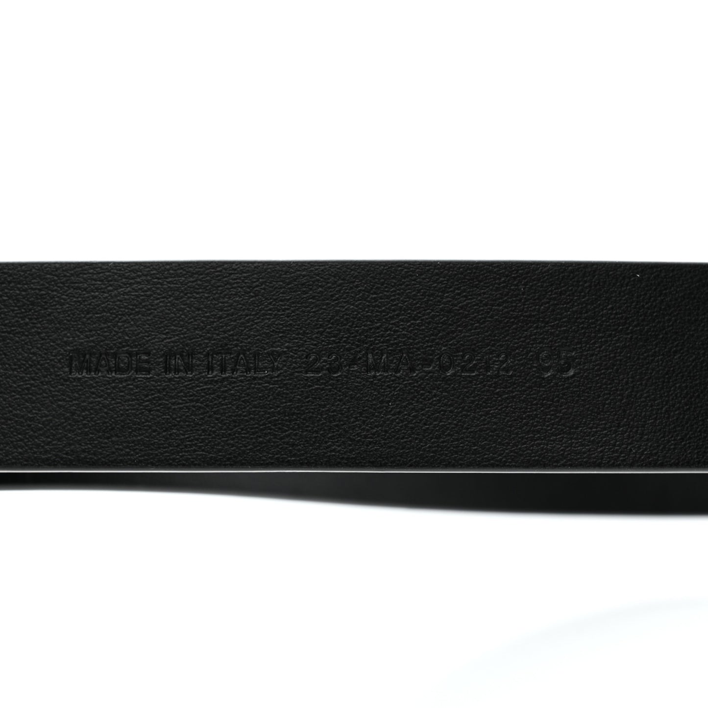 Calfskin 30 Montaigne Cut-Out CD Belt 95/38 Black